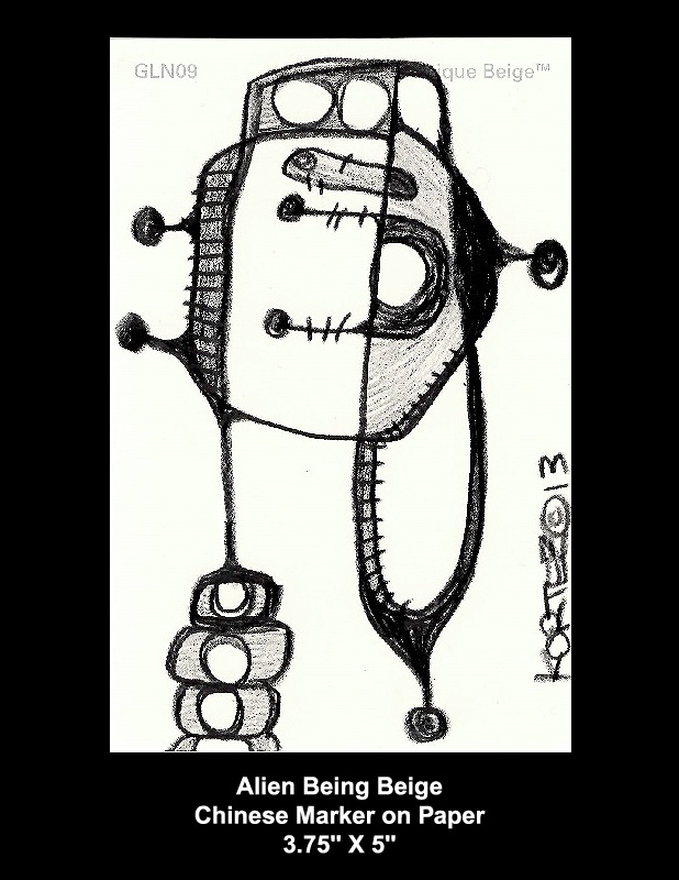 Alien-Beige-Being